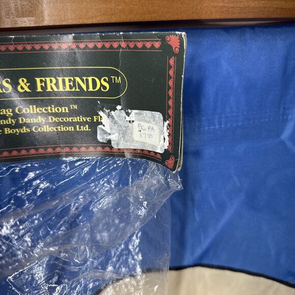 Vtg Boyds Bears & Friends Friendship Flag Collection Daphne Easter Bunny New - Picture 5 of 6